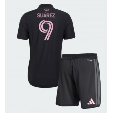 Inter Miami Luis Suarez #9 Bortedraktsett Barn 2026-27 Kortermet (+ korte bukser)